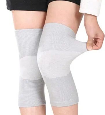 Obrázek produktu pro Bambusové návleky na kolena – unisex – sportovní kompresní – úleva od bolesti při běhu – podpora kolen