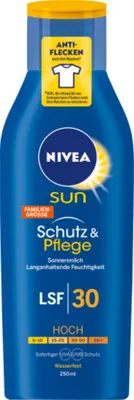 Zdjęcie produktu dla Nivea Sun Mleczko do opalania ochrona i pielęgnacja SPF 30 wodoodporne 250ml