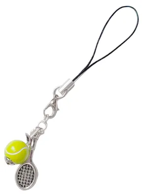 Produktbild von Tennisschläger Handyanhänger Miniblings Handyschmuck Sport Tennis Tennisball