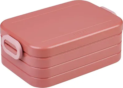Produktbild von Famanu Lunchbox Take a Break - Für 2 Brote oder 4 Scheiben Brot - 900ml - Vivid Mauve