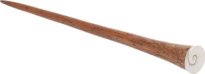 Produktbild von Holz Haarspange, Haarnadel mit Muschel - Modell 7, Braun, Holz,Muscheln, Haarspangen, Haarschmuck