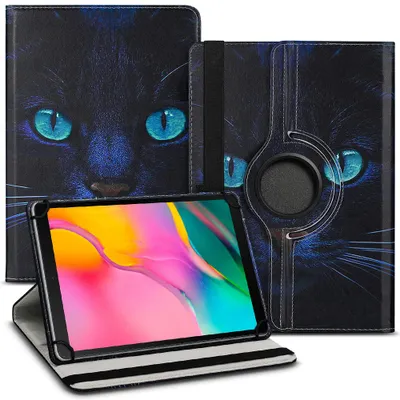 Produktbild von Tablet Hülle für Samsung Galaxy Tab A 10.1 2019 Tasche Schutzhülle Cover DrehbarFarben:Motiv 12
