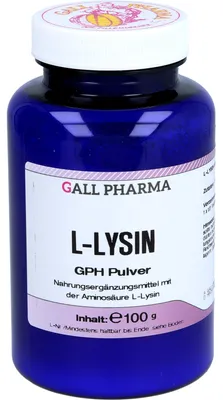 Image de GALL PHARMA L-lysine en poudre, 100 g de poudre