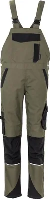 Produktbild von Planam Latzhose Norit Damen Gr. 42 oliv/schwarz