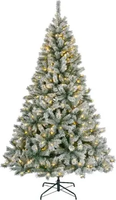 Productafbeelding van Canada spruce prelit H180 D117 cm groen/wit Everlands