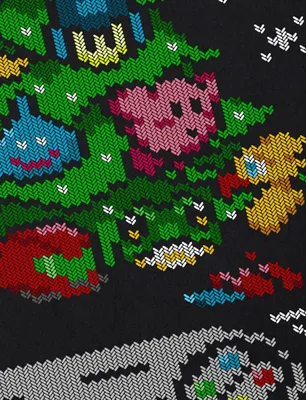 Produktbild von style3 16-Bit Ugly Sweater Herren T-Shirt xmas weihnachten weihnachtspullover pulli ugly sweater strick