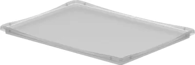 A transparent lid for a Eurobox.