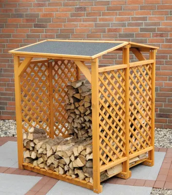 Produktbild von Kaminholzunterstand promadino 120 x 118 x 148 cm imprägniert