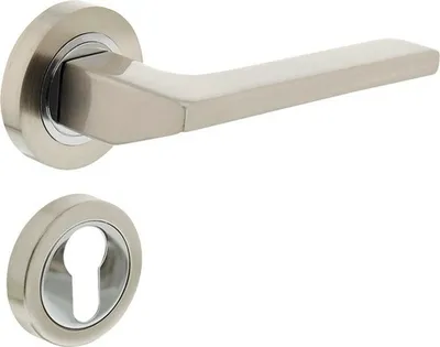 Produktbild von Rosettengarnitur Intersteel Ben PZ chrom/nickel matt
