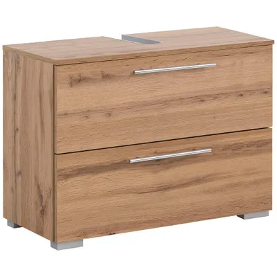 Obrázok produktu pre Kúpeľňová skrinka pod umývadlo Möbelpartner Carlos dub 80,2 x 59,1 x 35 cm