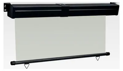 Produktbild von Balkon-Seitenmarkise 165x250 cm Grau, Markise für Terrasse und Garten