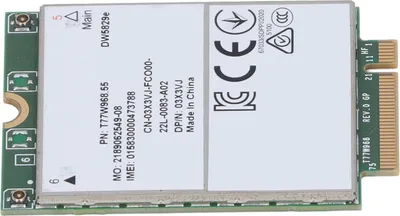 Zdjęcie produktu dla moduł 4G T77W968 DW5829e Cat 16 LTE 4G 4G Karta sieciowa do laptopa 7320 7330 7520 7530 7430