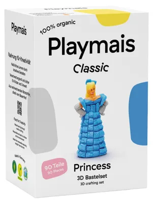 Image de PlayMais Classic 3D Prncess - 90 Stukjes