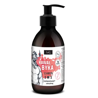 Obrázok produktu pre LaQ Osviežujúci šampón na vlasy 1 v 1, 300 ml