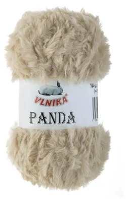 Produktbild von 100g Strickgarn Panda Strick-Wolle Kunstfell Kuschelwolle Plüschwolle - Farbwahl