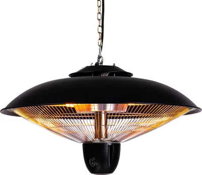 Produktbild von Fornorth Heizstrahler Ceiling Heater Deluxe 2000W fernsteuerung, schwarz