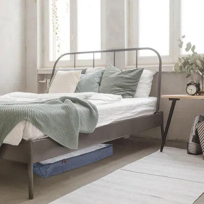 Obrázek produktu pro Úložné tašky pod postel, skládací se zipem, 3 balení