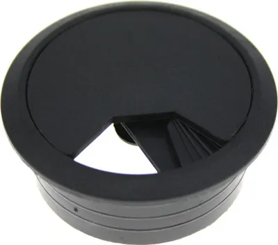 Produktbild von Kabeldurchlaß 60 mm schwarz Kabeldurchführung Kabeldose Kabelführung Kunststoff