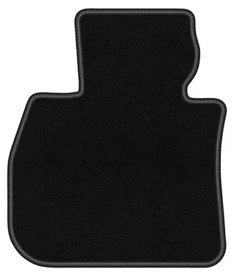 Produktbild von Fahrermatte Velours für BMW X1 U11 2022- (Crossover) – 1-tlg, Schwarz, passgenau – Wielganizator BASIC