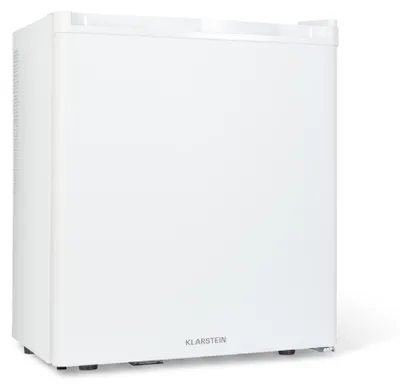 Zdjęcie produktu dla Klarstein Mini Kühlschrank für Zimmer, Mini-Kühlschrank für Getränke, Snacks & Kosmetik, Kleine Minibar, Kühlschrank Klein & Leise, Verstellbare Ablagen, Kleiner Skincar Kühlschrank 5-22°C, 38L