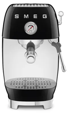 Obrázek produktu pro Smeg ECF03BLEU, Espresso kávovar, 1,4 l, Mletá káva, 1480 W, Černá