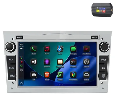 Immagine prodotto di Autoradio Android da 7'' con 64 GB per Opel Zafira B/Astra H/Corsa C/Combo C con CarPlay, navigazione Android Auto e Bluetooth