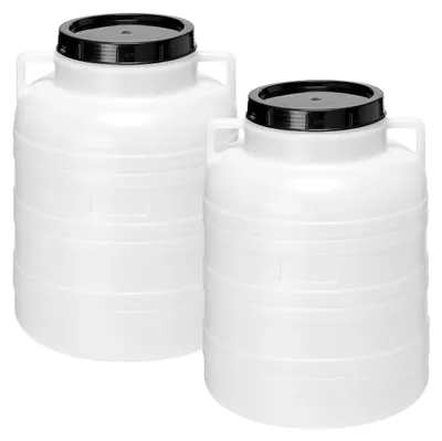 Produktbild von Set 40 Liter Futtertonne BPA-frei Lebensmittel-Fass Regentonne GD-0127