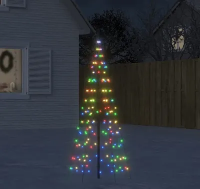 Productafbeelding van Maison Exclusive - LED kerstboom, 200 LED's, multicolor, 180 cm