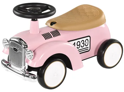 Produktbild von AIYAPLAY Rutschauto Kinderfahrzeug mit Stauraum, Kinderauto mit Kippschutz Rosa