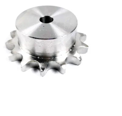 Image de Pignon 12B, 14 dents, avec moyeu, inoxydable, P : 19,05, 3/4″ Ozdowski, à une rangée
