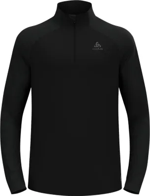 Productafbeelding van ODLO Odlo Midlayer 1/2 Zip Essential Ceramiwarm ZWART M