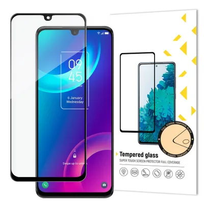 Produktbild von Wozinsky Gehärtetes Glas für TCL 30 5G - Schwarz KP24284