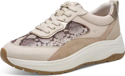 Produktbild von Tamaris Damen Low Sneaker Low Top 1-23718-46 Beige