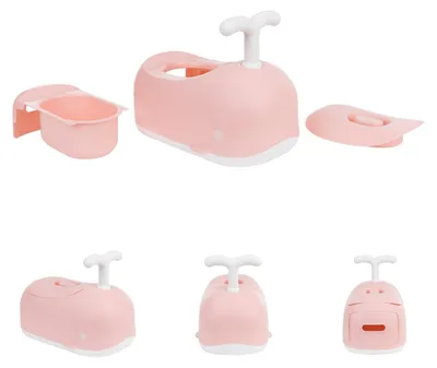 Produktbild von Kikkaboo Wal-töpfchen Rosa  Rosa One Size