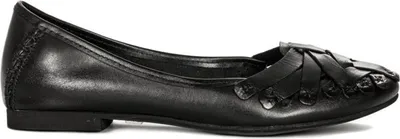 Produktbild von Schwarze Ballerinas aus Naturleder