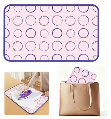 Productafbeelding van Strijkmat voor Tafel, 70 x 40 cm, Draagbaar en Antislip