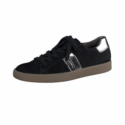Produktbild von Paul Green 5364 00 Damen Sneaker Schwarz - Titan, Schwarz, Gr. 6