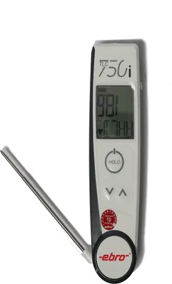 Produktbild von EBRO TLC 750i Infrarothermometer und Einstichthermometer (HACCP) Optik 2:1 -50 bis +250 °C