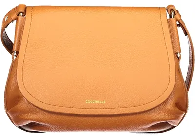 Produktbild von Stylische orange Damenhandtasche mit Schultergurt und Magnetverschluss