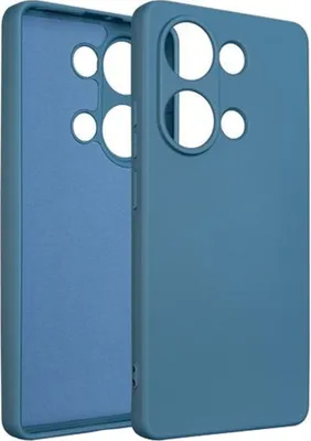 Produktbild von Beline Silikonhülle Poco M6 Pro 4G Blau/Blau