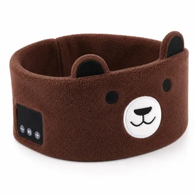 Produktbild von Bluetooth Stirnband Kopfhörer, Schlafkopfhörer mit Bluetooth 5.2, weiches Musik Kopfband mit Mikrofon, für Schlafen, Sport, Reisen und Kinder