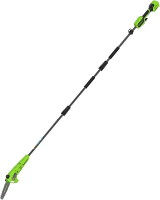 Produktbild von Greenworks 24V Akku-Hochentaster 20 cm, 2,68 m Reichweite, 8" Kettensäge, automatische Ölung, 6,7 m/s, nur Werkzeug