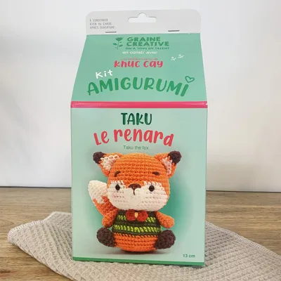 Image de Kit Minigurumi Renard - Graine Creative