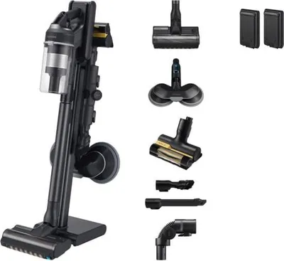 Produktbild von Samsung Stielstaubsauger VS20C9557TK/GE Jet95 Extra (VS20C9557TK) chrometal Schwarz
