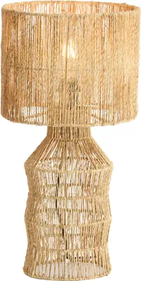 Produktbild von Light & Living - tischlampe - Tidea - natürlich - textil - Ø 28cm - E27 - 1898983