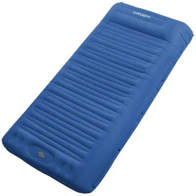 Immagine prodotto di Materasso da campeggio autogonfiante, 14 cm, ultraleggero, con cuscino integrato, ideale per campeggio, trekking, tende, escursioni, amache e sacchi a pelo