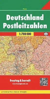 Produktbild von freytag & berndt Deutschland Postleitzahlen 1:700.000