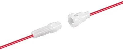 Produktbild von goobay Sicherungshalter für Größe 5 x 20 Kabel mit losen Kabelenden (Bulk)