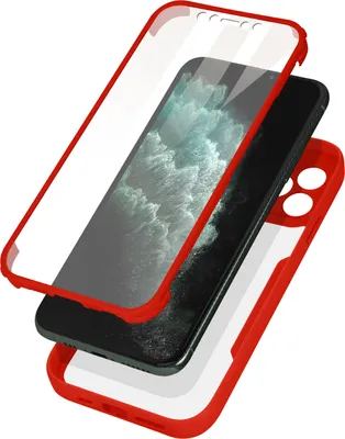 Produktbild von Avizar, Stoßfeste Schutzhülle für Apple iPhone 11 Pro, Rot