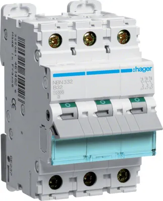 Image de Hager NBN332 Stromunterbrecher B-type 3 3 Modul(e) (NBN332)